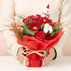 大人の女性が持った場合の大きさのイメージです。