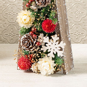 スノーフレーク(雪の結晶)が可愛らしいです。