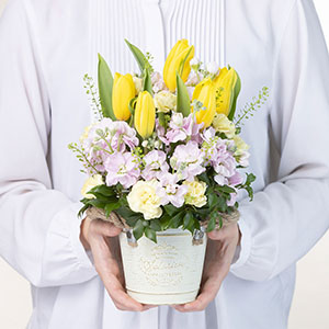 大人の女性が持った場合の大きさイメージです。