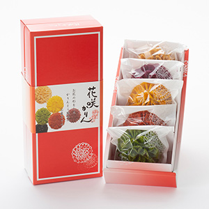 お届けの「花咲かりん」です。