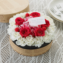 �d�w�A�����W�����g�uHappy Birthday�X�E�B�[�g�E�t�����[�P�[�L�v