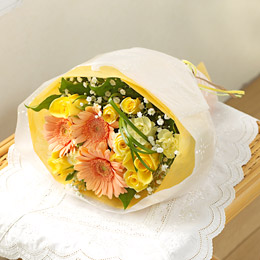 EX花束「スマイルオレンジ」