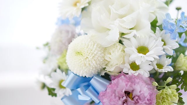 喪中見舞いのお花イメージ