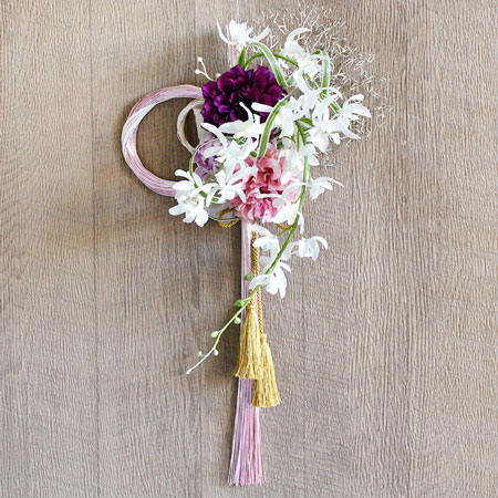 プリザーブドフラワー アートフラワーのプレゼント お正月の花 お年賀の贈り物 イイハナ