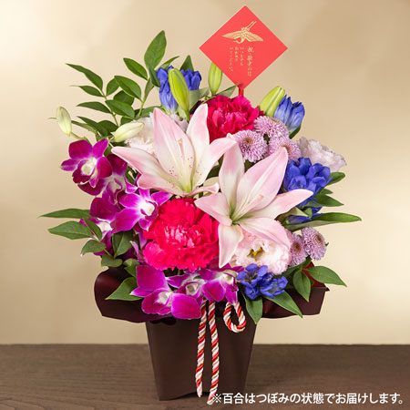 敬老の日 アレンジメント「千年つる～長寿を願って～」