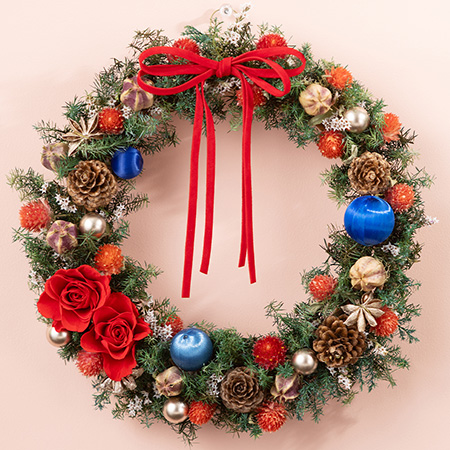 クリスマスリース・スワッグ特集2025】ギフトやご自宅用に｜フラワー