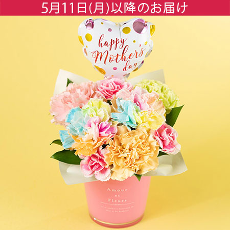 母の日　アレンジメント　「Rainbow　Flower」