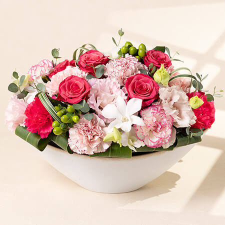 母の日　アレンジメント「ロイヤル・ガーデン～特別な贈り物～」