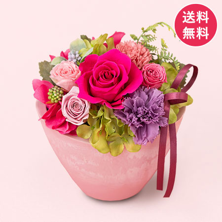 母の日　プリザーブドフラワー「サンクスハーモニー」