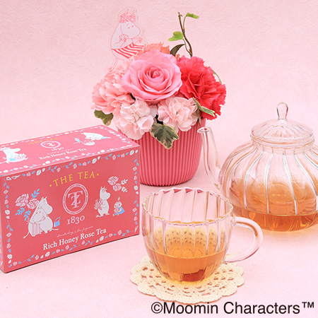 母の日　MOOMIN/アレンジセット「ママたちの花香るティータイム」
