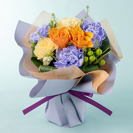 父の日　花束「サンセットハーモニー」