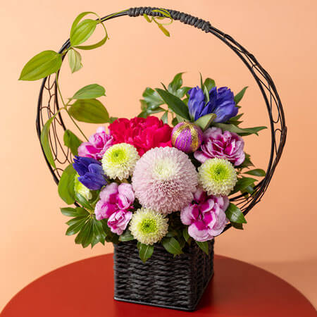 敬老の日 アレンジメント「花まどか」