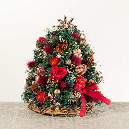�y�N���X�}�X�z�v���U�[�u�h���h���C�t�����[ �c���[ Christmas Market Red