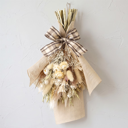�y�N���X�}�X�z�v���U�[�u�h���h���C�t�����[ �X���b�O Natural White(��)