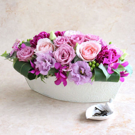 アレンジメント「La rose violette・M」