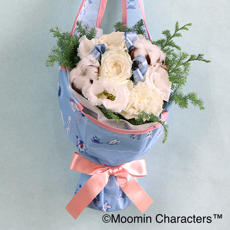 MOOMIN/ԑuBlooming Bag`SNOWY WAY HOME`v