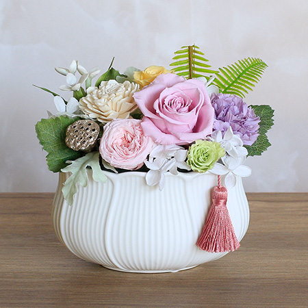 プリザーブドフラワーの供花｜お彼岸の花・供え花｜イイハナ