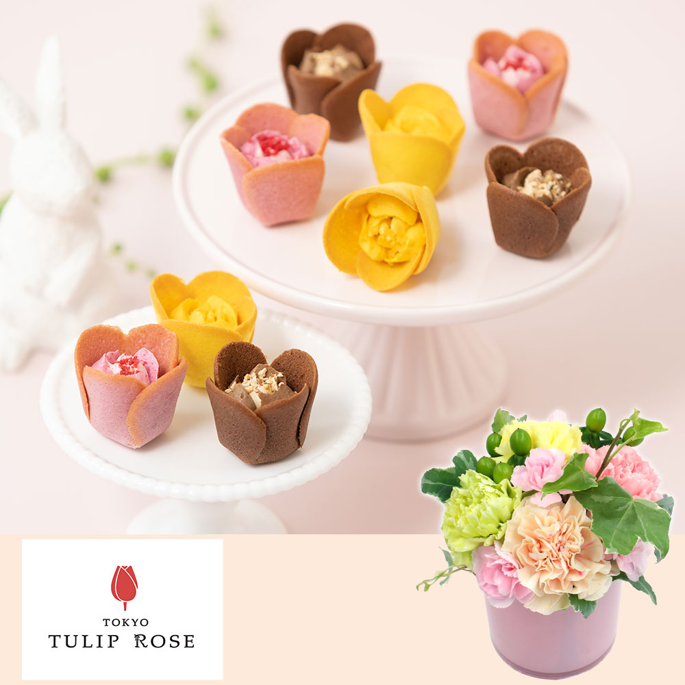 母の日 スイーツセット「TOKYO TULIP ROSE（チューリップローズ