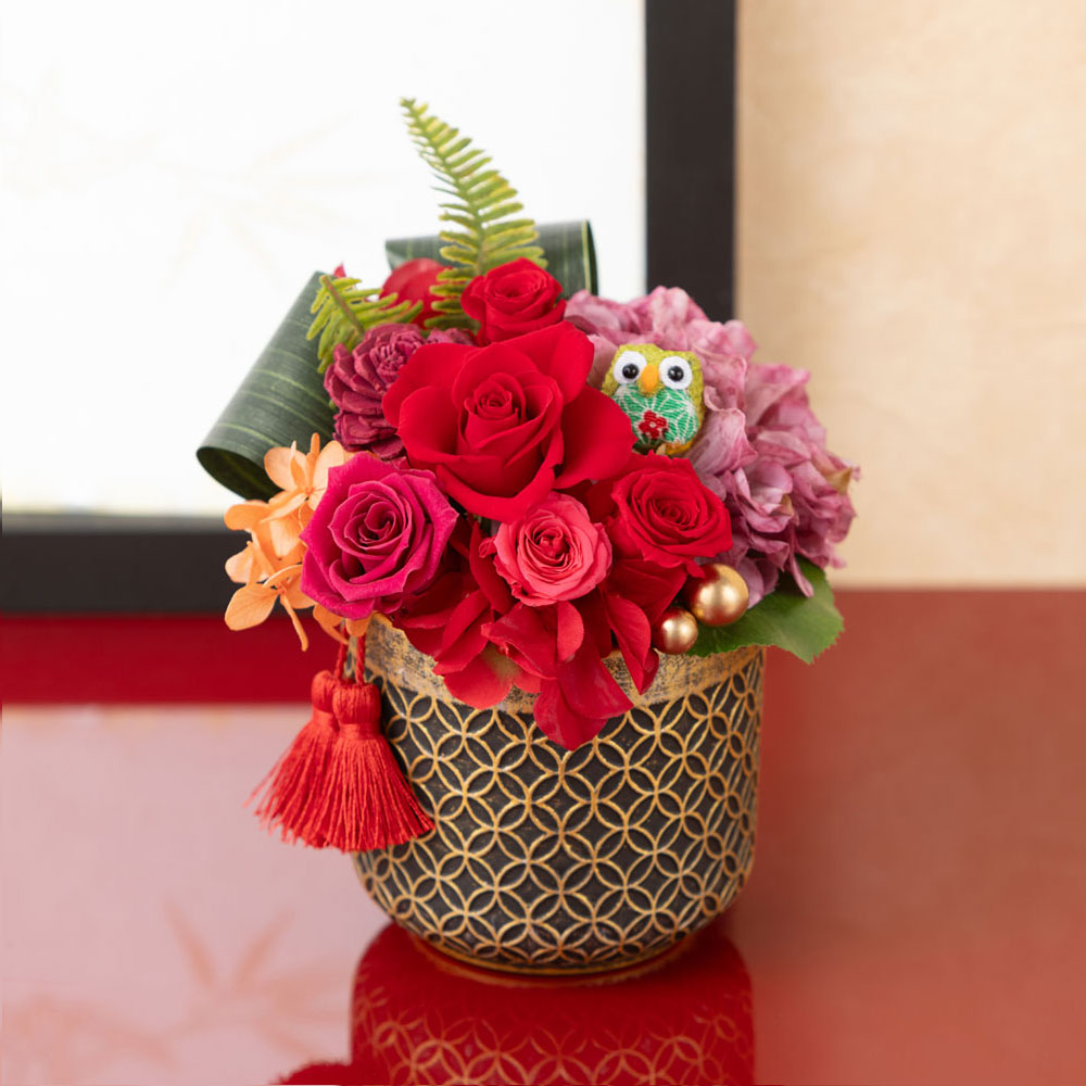 ゜..Rose Tiara.*゜..華やかなプリザーブドフラワー お花の贈り物