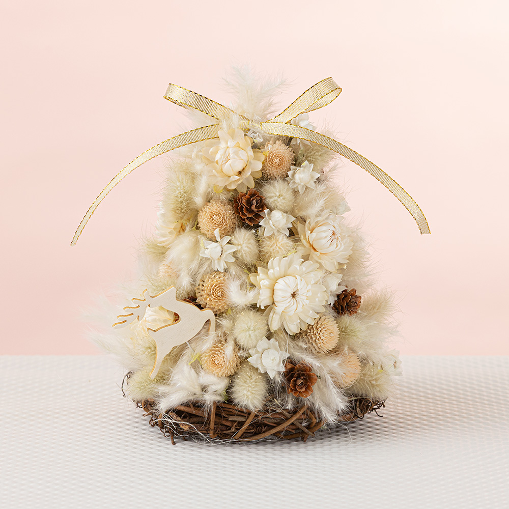 クリスマス ミニツリー「Nordic White」｜フラワーギフト通販