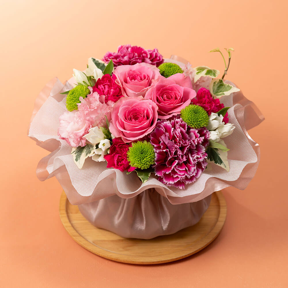 敬老の日 アレンジメント「花衣(はなごろも)」｜フラワーギフト通販