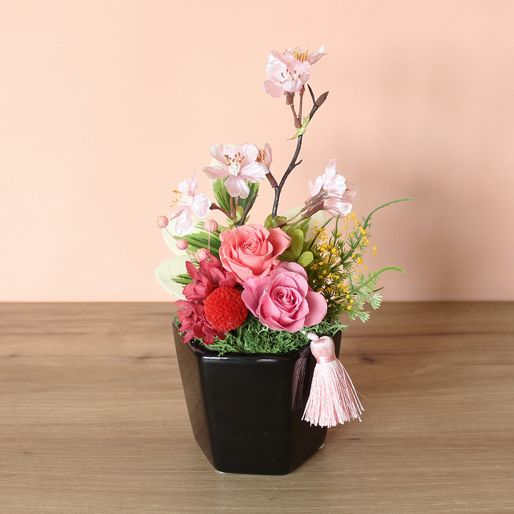 プリザーブドフラワー「桜華～OUKA～」｜桜・桃・梅特集｜フラワー