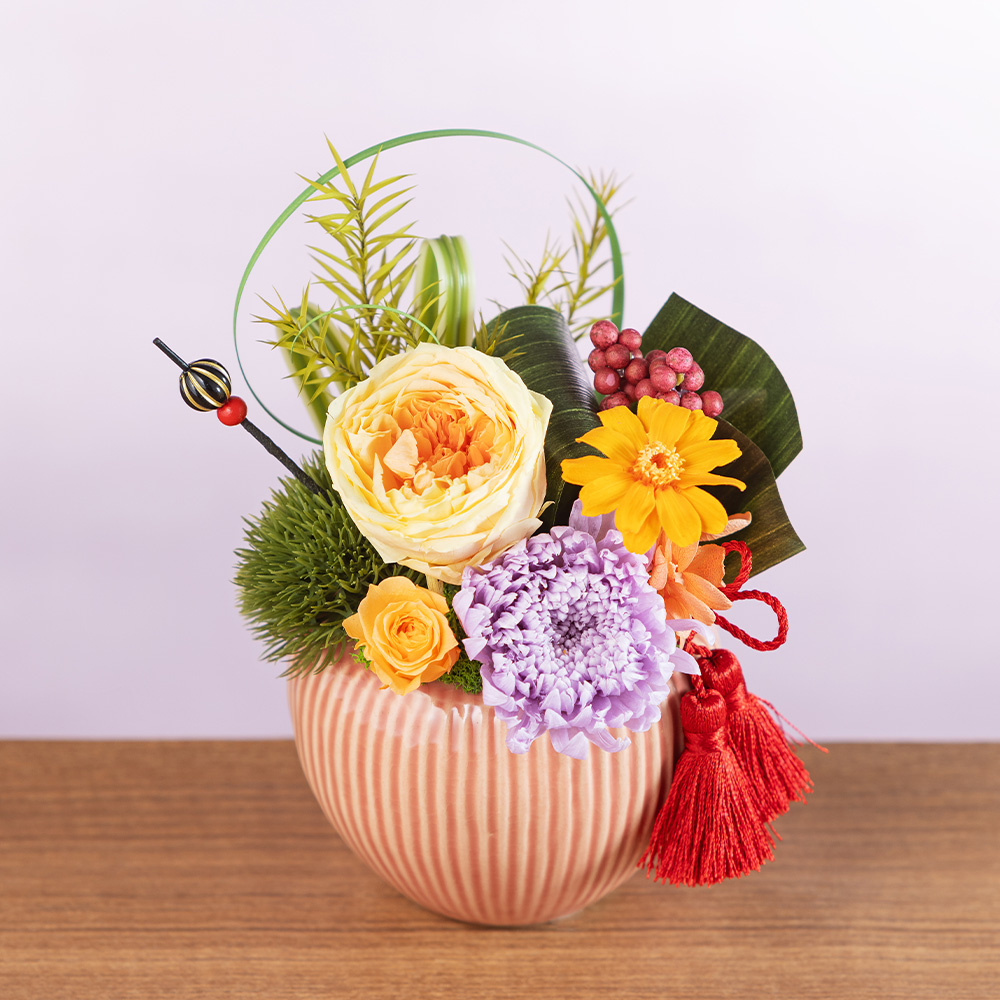 プリザーブドフラワー「簪花」｜フラワーギフト通販ならイイハナ