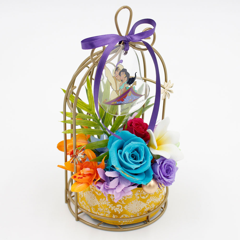 イイハナ 母の日 ディズニー プリザーブドフラワー Magic Carpet アラジン 花のプレゼント ギフト