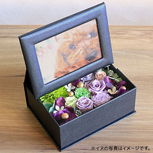 イイハナ】EXお供え花 プリザーブドフラワー「メモリアル