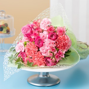 花束「Ma cherie（マ・シェリー）L～ Rose～」｜フラワーギフト通販