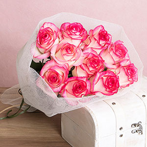 バラ 薔薇  jasmine様 バラの花束「ジュミリア」｜フラワーギフト通販ならイイハナ