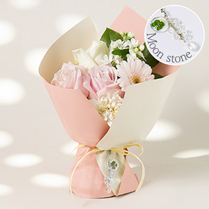 ひたんブーケ 花束「Birthday Month Bouquet～June～」｜フラワーギフト通販なら