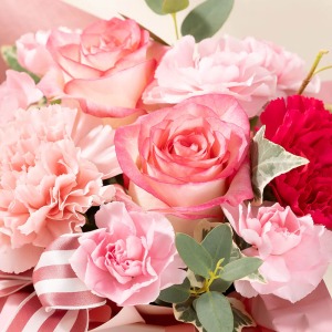 ��̓��炵���s���N�̉ԁX�ŉ��炵���܂Ƃ߂܂����B