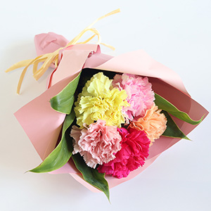 �ꏏ�ɂ��͂�����u���肪�Ƃ��v��`����J�[�l�[�V�����̉ԑ��ł��B