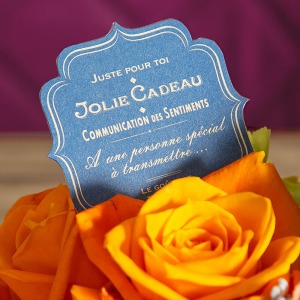 「Jolie Cadeau」とはフランス語で「かわいい贈り物」。お誕生日はもちろん、お子様へのギフトとしても喜ばれそうです。