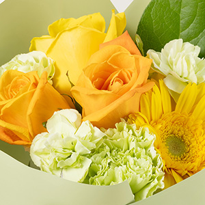 �؂₩�ȃo�������C���ɃJ�[�l�[�V�����A�K�[�x���Ȃǂ̉ԁX�����킹�܂����B