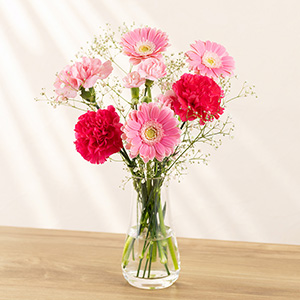 �ԕr�ɏ������C���[�W�ł��B�ԕr�͉ԐF���f����V���v���Ȃ��̂��������߂ł��B