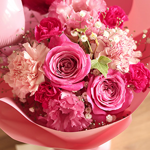 �s���N�̉ԁX���D�����炫�A���炵�����������܂��B