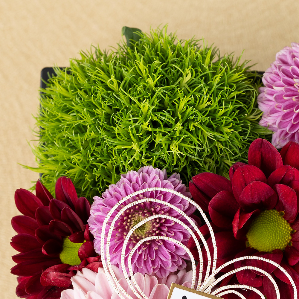 お正月 アレンジメント「福重ね～迎春の彩～」｜フラワーギフト通販