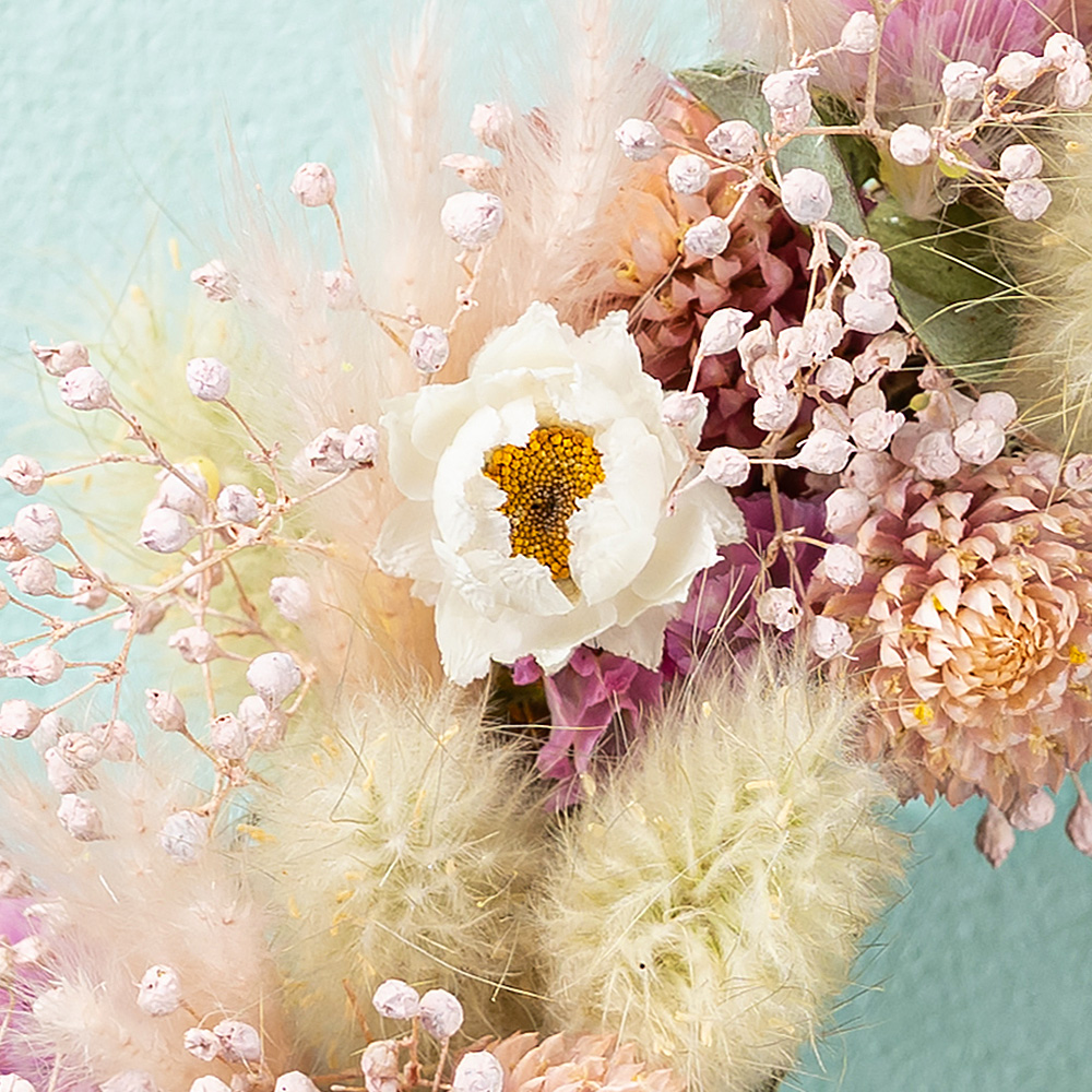 ナチュラルリース　ワレモコウ　千日紅　リトルウッズ　ドライフラワー　約22cm ナチュラルリース ワレモコウ 千日紅 リトルウッズ ドライフラワー 約