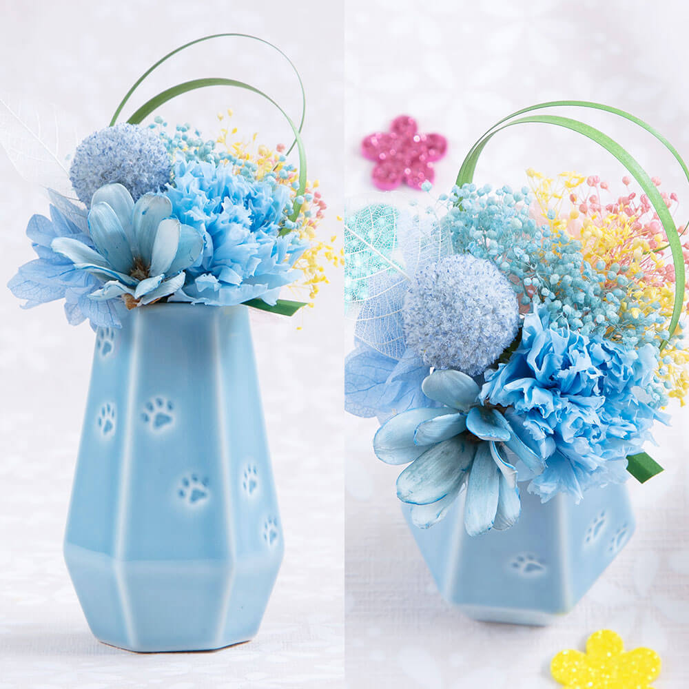 お供え花 プリザーブドフラワー「陽だまりのあしあと」｜フラワー