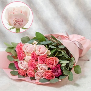 母の日　花束「レター・ローズ“Premium Rose”　〜バラに気持ちを託して〜」