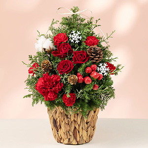 アレンジメント「Christmas Bloom Tree」
