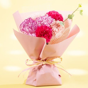母の日 花束「ジョイフル・カラーズ〜ピンク〜」