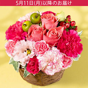 母の日 アレンジメント「Mom's Smile～笑顔の素敵なお母さんへ～」