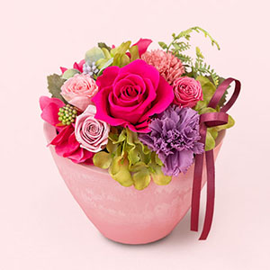 母の日 プリザーブドフラワー「サンクスハーモニー」