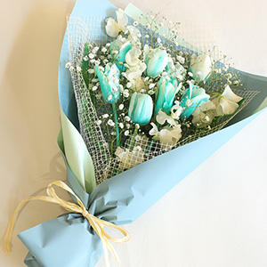 �ԑ��uAqua Tulip�`���F�̉ԑ���`�v