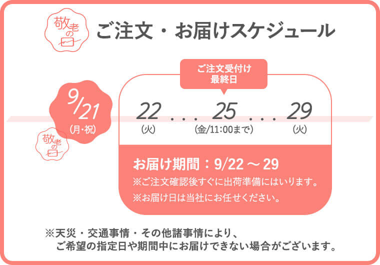 9/22�`9/29�̊��Ԃł��͂��������܂�