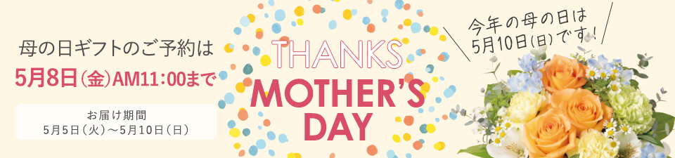 2026年 母の日 プレゼント・ギフト特集メインビジュアル