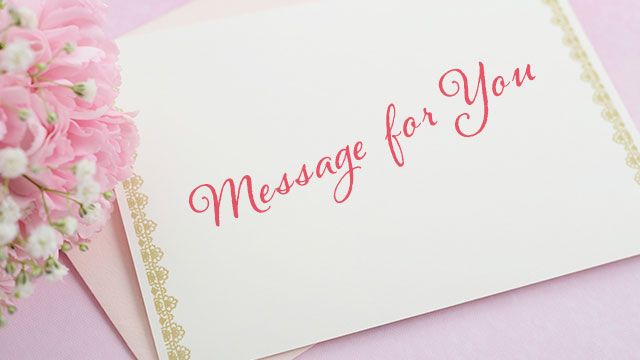 メッセージカード